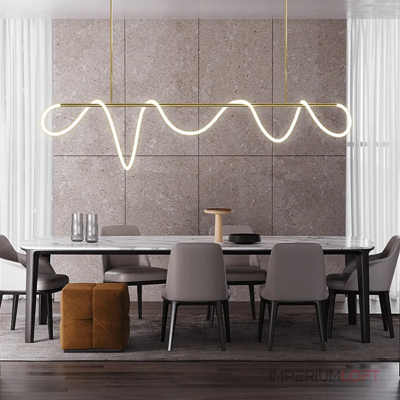 Подвесной светильник Luke Lampco Tracer Bar L1000 в современном оформлении от ImperiumLoft