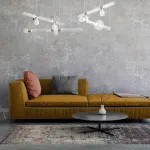 Подвесная люстра Pendant Horizontal L114  со стеклянными фактурными плафонами от ImperiumLoft