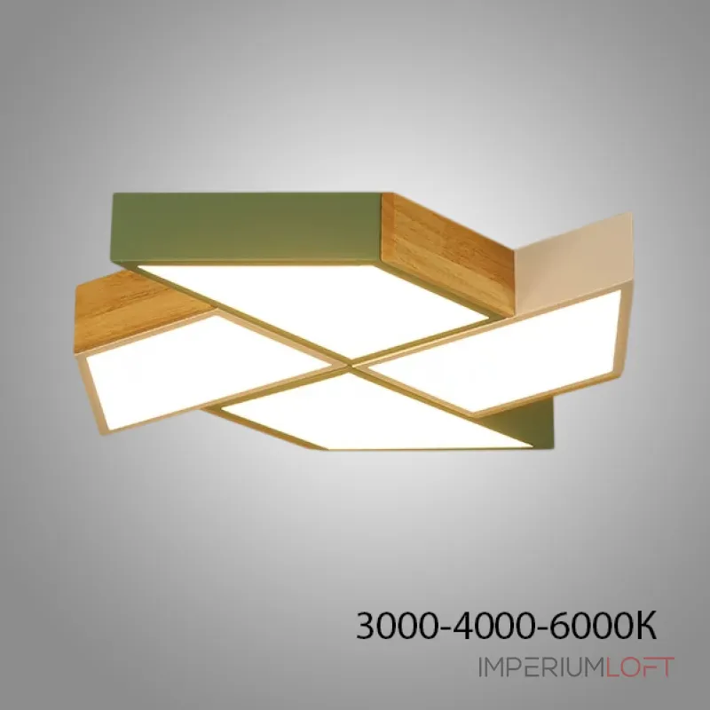 Потолочный светильник Cross lite D65 3000-4000-6000К от ImperiumLoft Потолочный светильник Cross lite D65 3000-4000-6000К от ImperiumLoft