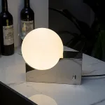 Настольная лампа PACO TAB Chrome от ImperiumLoft