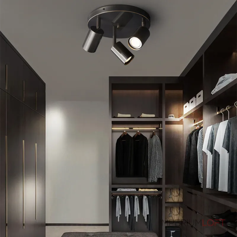 Точечный светодиодный светильник SEDOR D25 Brass от ImperiumLoft