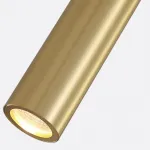 Встроенный потолочный точечный светильник LINO C H16 Brass 7W от ImperiumLoft