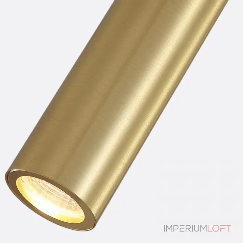 Встроенный потолочный точечный светильник LINO C H16 Brass 7W от ImperiumLoft