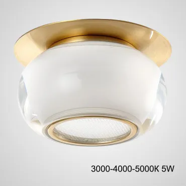 Точечный светодиодный светильник MENO Трехцветный свет 5W