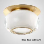 Точечный светодиодный светильник MENO Трехцветный свет 7W от ImperiumLoft