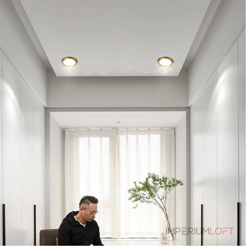 Точечный светодиодный светильник HEIN D10 Black 3000К от ImperiumLoft