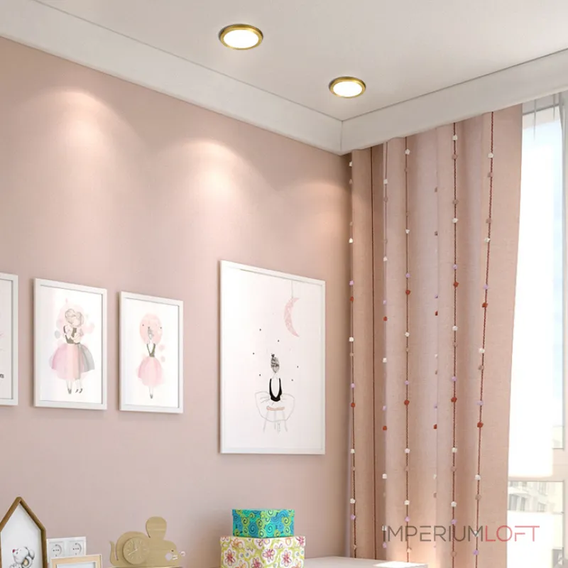 Точечный светодиодный светильник HEIN D10 Black 3000К от ImperiumLoft