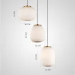 Подвесной светильник HEMING COMBO L3 C Диск от ImperiumLoft