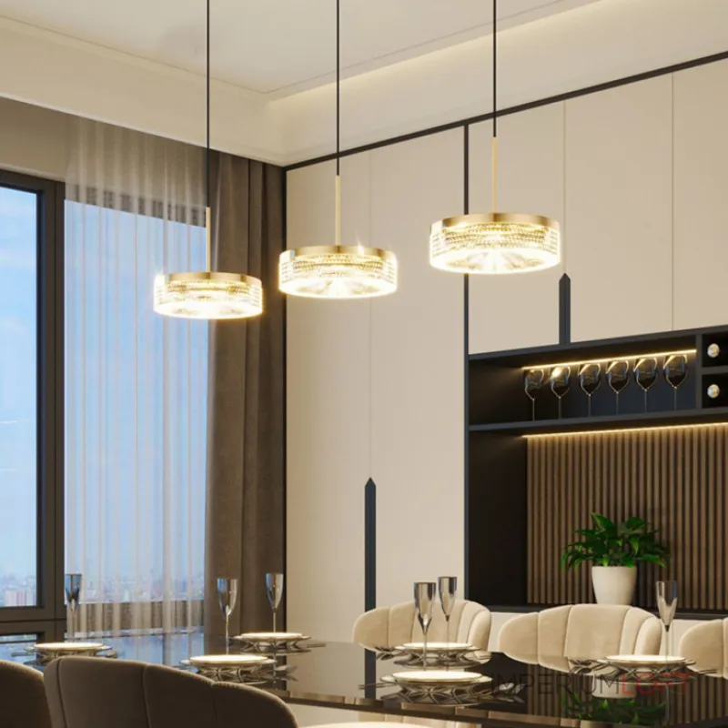 Подвесной светильник RIGO COMBO L78 Black от ImperiumLoft