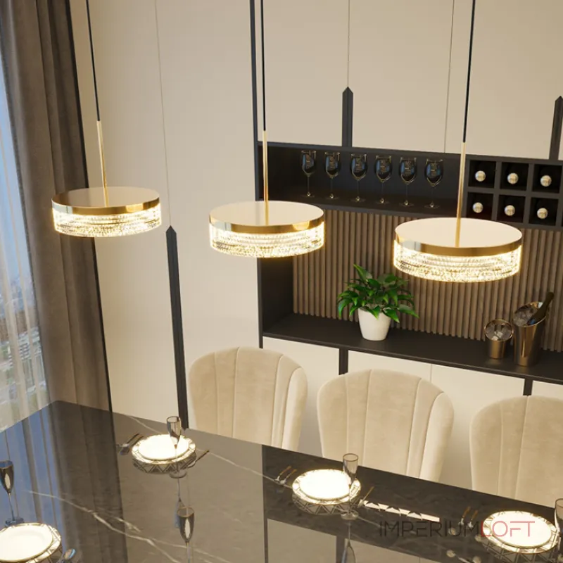 Подвесной светильник RIGO COMBO L78 Black от ImperiumLoft