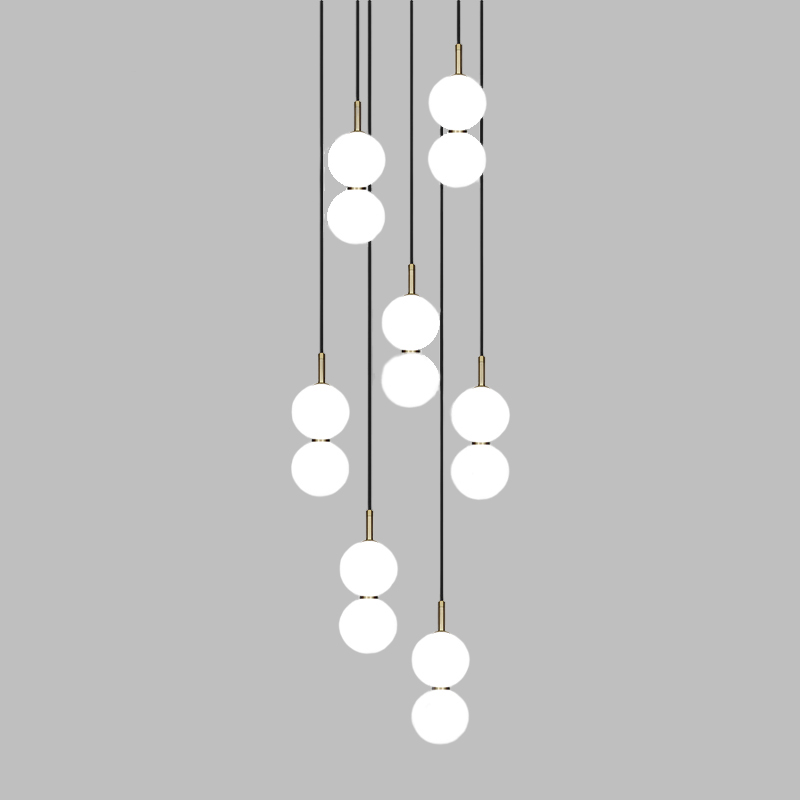 Подвесной светильник ROCCO COMBO A 7 подвесов от ImperiumLoft Подвесной светильник ROCCO COMBO A 7 подвесов от ImperiumLoft