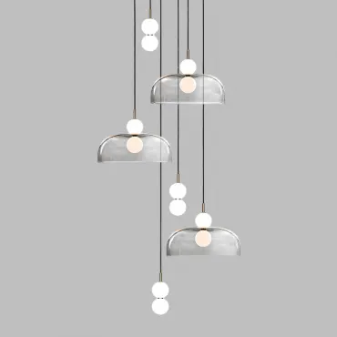 Подвесной светильник ROCCO COMBO B D85 6 подвесов Подвесной светильник ROCCO COMBO B D85 6 подвесов