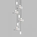 Подвесной светильник ROCCO COMBO B 8 подвесов от ImperiumLoft