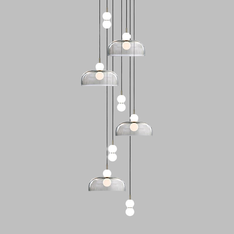 Подвесной светильник ROCCO COMBO B 8 подвесов от ImperiumLoft Подвесной светильник ROCCO COMBO B 8 подвесов от ImperiumLoft