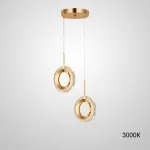 Подвесной светильник KEZIA DUO RING 3000К от ImperiumLoft