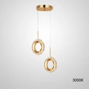 Подвесной светильник KEZIA DUO RING 3000К Подвесной светильник KEZIA DUO RING 3000К