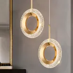 Подвесной светильник KEZIA DUO RING Трехцветный свет от ImperiumLoft