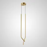 Подвесной светильник ZAKRIS DUO Brass от ImperiumLoft