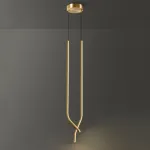 Подвесной светильник ZAKRIS DUO Brass от ImperiumLoft