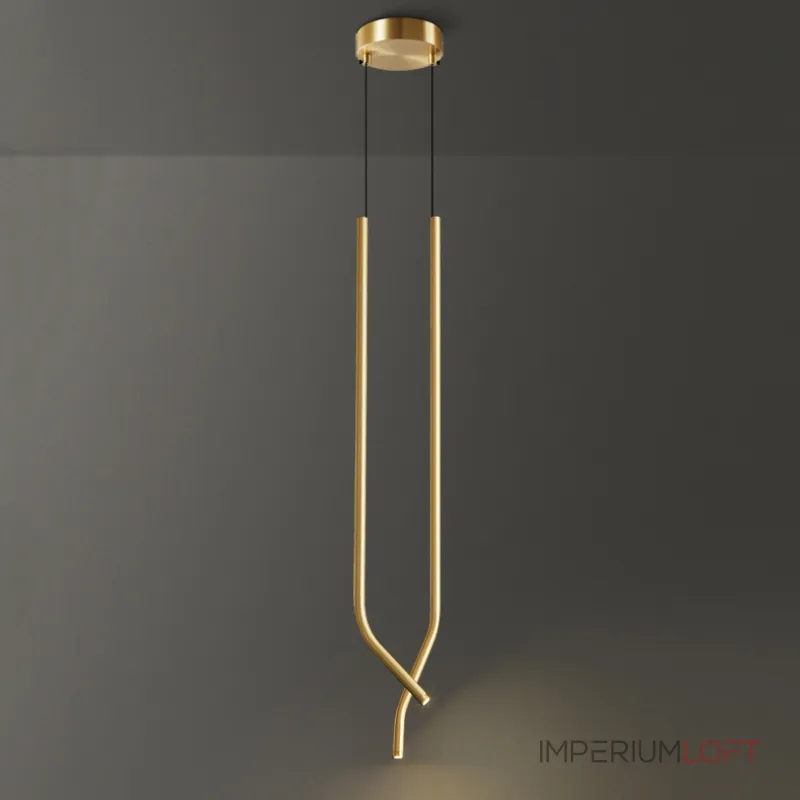 Подвесной светильник ZAKRIS DUO Brass от ImperiumLoft