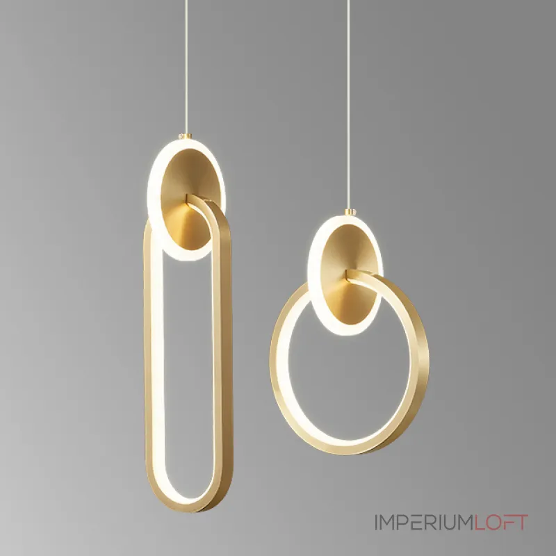 Подвесной светильник RANDALL DUO Brass от ImperiumLoft