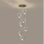 Подвесной светильник LUANA MORE L7 Black от ImperiumLoft