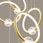 Подвесной светильник LUANA MORE L7 Brass от ImperiumLoft