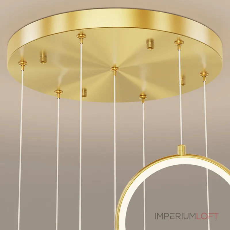 Подвесной светильник LUANA MORE L7 Brass от ImperiumLoft