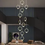 Подвесной светильник LUANA MORE L7 Brass от ImperiumLoft