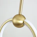 Подвесной светильник RING DUO B Brass Трехцветный свет от ImperiumLoft