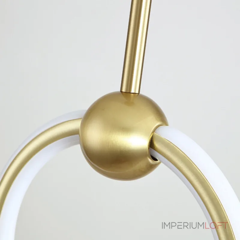 Подвесной светильник RING DUO B Brass Трехцветный свет от ImperiumLoft