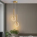 Подвесной светильник RING DUO B Brass Трехцветный свет от ImperiumLoft