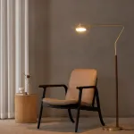 Торшер ENSIO Brass от ImperiumLoft