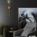 Настенный светильник CRISTEL D WALL Black от ImperiumLoft