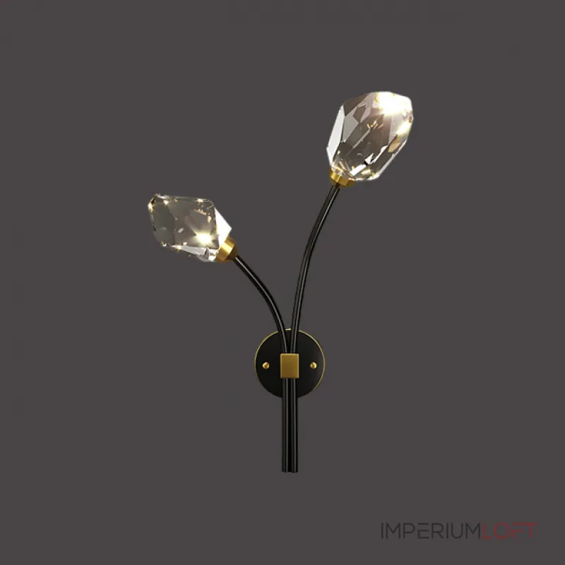 Настенный светильник CRISTEL C WALL L38 Left Black от ImperiumLoft Настенный светильник CRISTEL C WALL L38 Left Black от ImperiumLoft