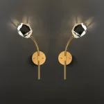 Настенный светильник CRISTEL C WALL L23 Left Brass от ImperiumLoft