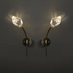 Настенный светильник CRISTEL C WALL L23 Left Black от ImperiumLoft