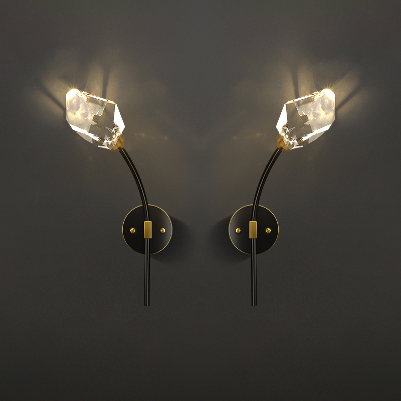 Настенный светильник CRISTEL C WALL L23 Left Black от ImperiumLoft