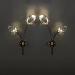 Настенный светильник CRISTEL C WALL L38 Right Black от ImperiumLoft