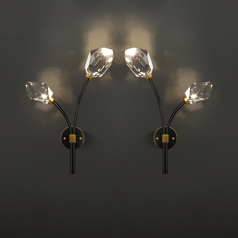 Настенный светильник CRISTEL C WALL L38 Right Black от ImperiumLoft Настенный светильник CRISTEL C WALL L38 Right Black от ImperiumLoft