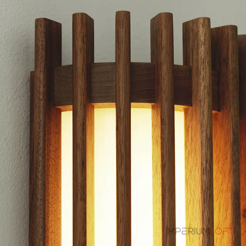 Настенный светильник ILPO Light brown от ImperiumLoft