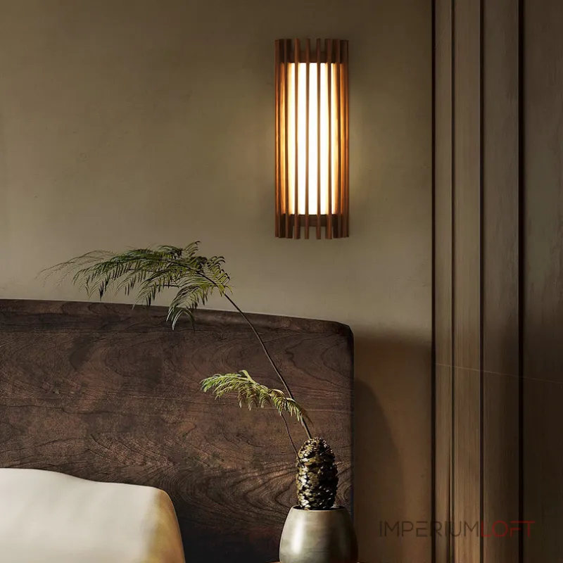 Настенный светильник ILPO Light brown от ImperiumLoft