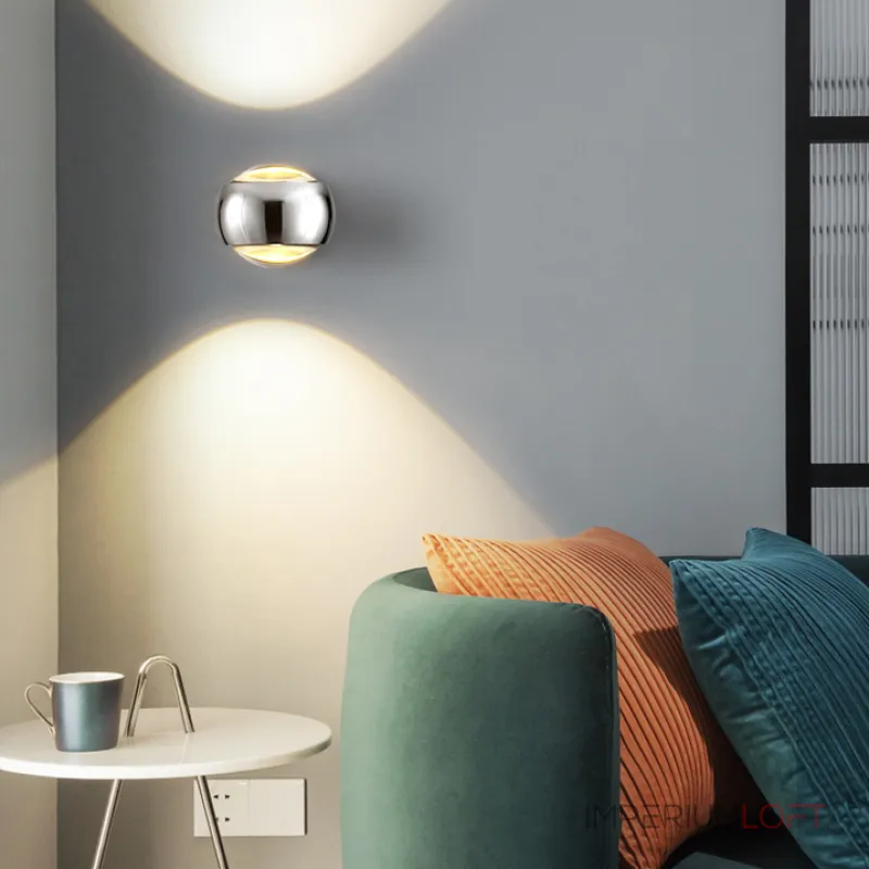 Настенный светильник JOSS WALL Chrome от ImperiumLoft