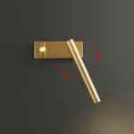 Настенный светильник STALE Brass от ImperiumLoft