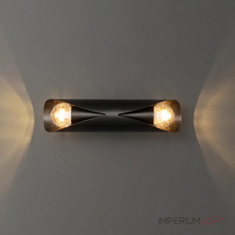 Настенный светильник TUVE Black от ImperiumLoft Настенный светильник TUVE Black от ImperiumLoft