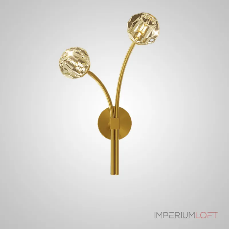Настенный светильник RH E WALL L2 Left Brass от ImperiumLoft Настенный светильник RH E WALL L2 Left Brass от ImperiumLoft