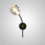 Настенный светильник RH E WALL L1 Left Black от ImperiumLoft