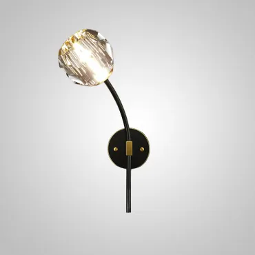 Настенный светильник RH E WALL L1 Left Black Настенный светильник RH E WALL L1 Left Black