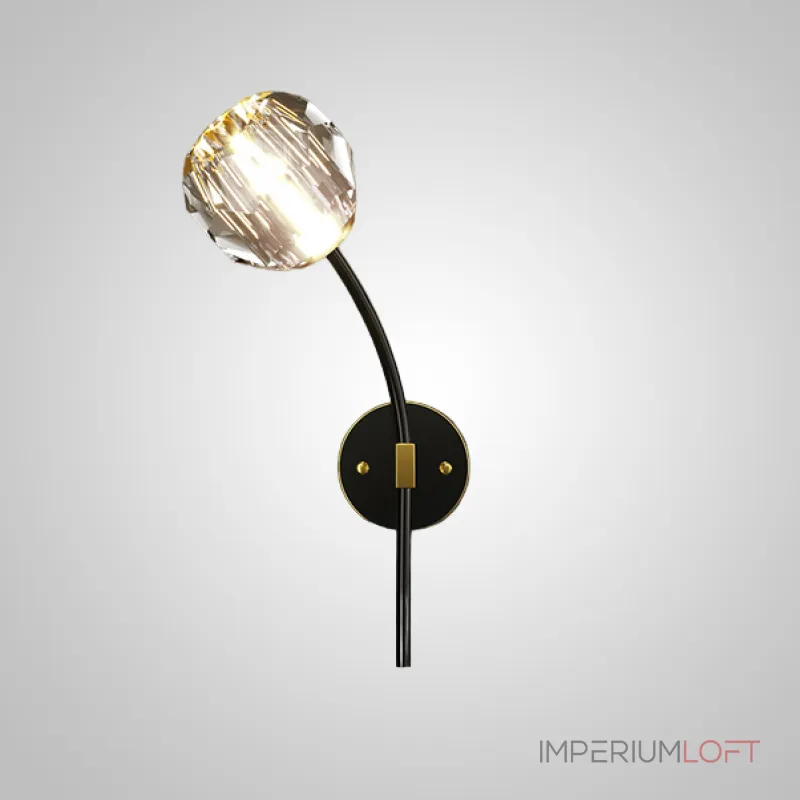 Настенный светильник RH E WALL L1 Left Black от ImperiumLoft Настенный светильник RH E WALL L1 Left Black от ImperiumLoft