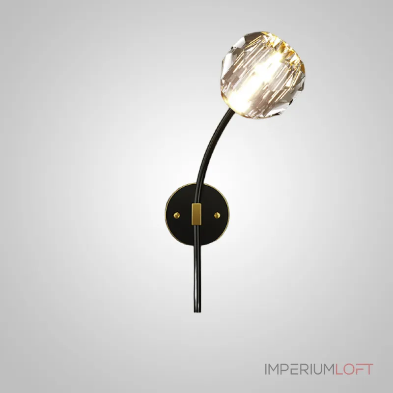 Настенный светильник RH E WALL L1 Right Black от ImperiumLoft Настенный светильник RH E WALL L1 Right Black от ImperiumLoft